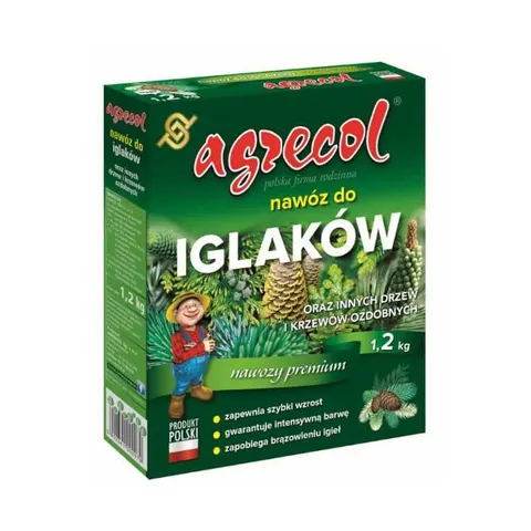 AGRECOL Nawóz DO IGLAKÓW ORAZ INNYCH DRZEW I KRZEWÓW OZDOBNYCH, 1.2 kg
