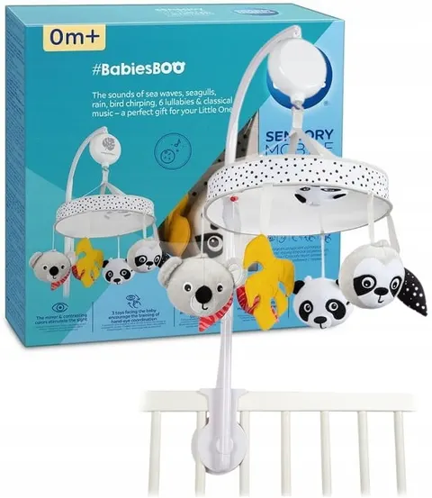 Sensoryczna karuzela Bluetooth z pozytywką BabiesBoo, Canpol Babies