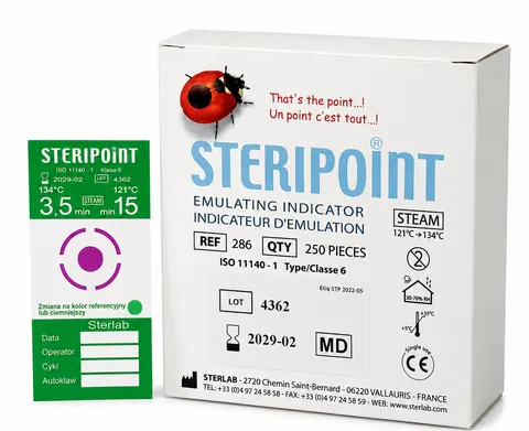 Test klasy 6 250 szt. STERIPOINT
