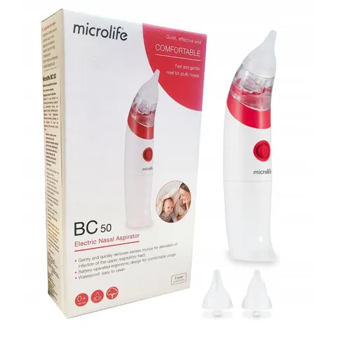 MICROLIFE ELEKTRYCZNY ASPIRATOR DO NOSA BC50