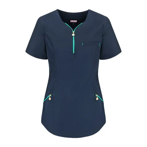 Bluza medyczna damska DEKOLT NA ZAMEK EMMA MECLO