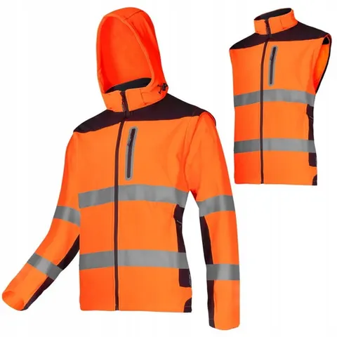 Kurtka softshell OSTRZEGAWCZA 2w1 L40922