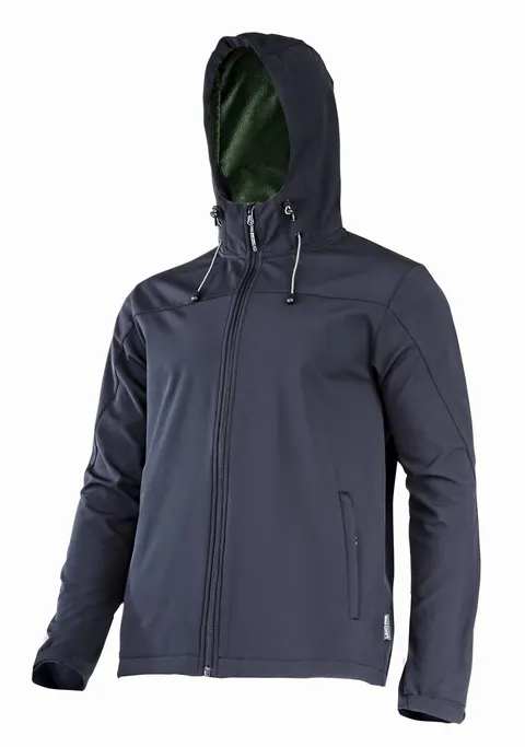 Kurtka SOFTSHELL CZARNY KAPTUR L40933 Lahti PRO