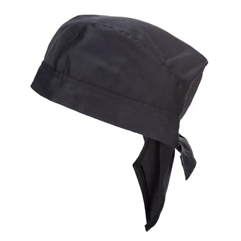 Bandana kucharska gastronomiczna czarna S903 Portwest