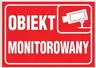Znak OBIEKT MONITOROWNY 111/F1/P 150x210