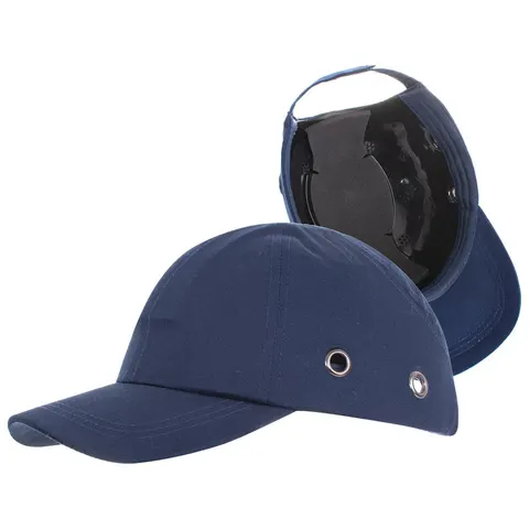 HEŁM LEKKI PRZEMYSŁOWY CZAPKO KASK BUMPCAP GRANAT