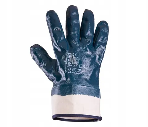 Rękawice robocze POLYSOLID NITRYL CIĘŻKIE KAT.II R.10,5