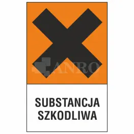 Naklejka SUBSTANCJA SZKODLIWA 122CH/1/C1/F