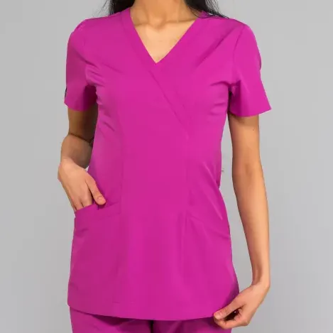 BLUZA MEDYCZNA ELDAN MIA amarant
