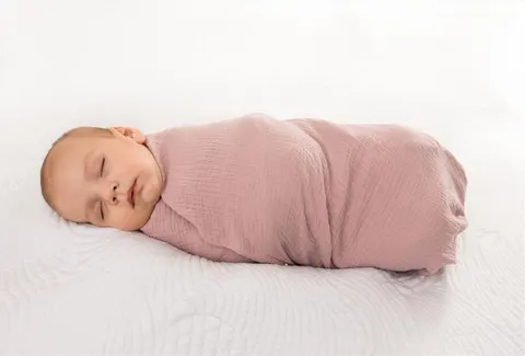 MATEX OTULACZ MUSLIN ROZ 80X120