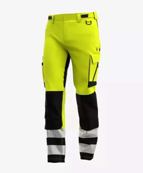 SCUTI HIVIS SAFETY JOGGER SPODNIE ROBOCZE OSTRZEGAWCZE ZE STRECHEM