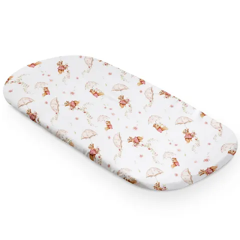 YOSOY Prześcieradło bambusowe 75x35 UMBRELLAS