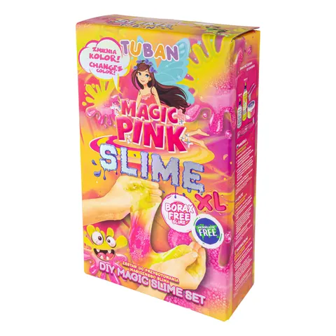 TUBAN SLIME_ZESTAW DIY MAGIC PINK XL