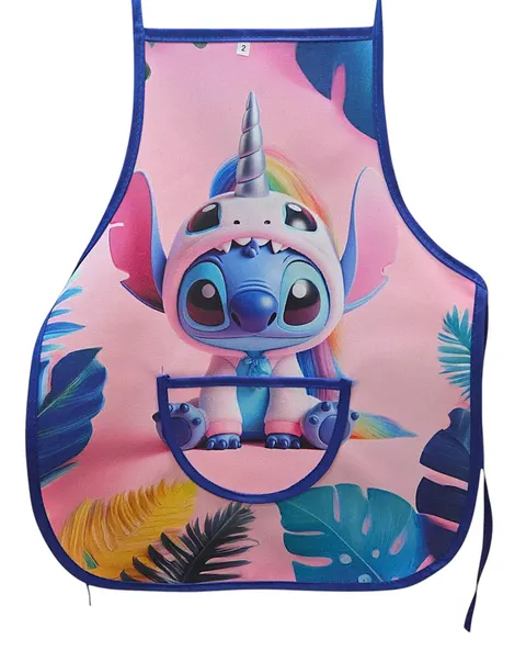 FARTUSZEK DZIECIĘCY PRZEDNI APRON JEDNOROŻEC STICH R.2