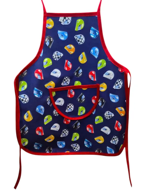 FARTUSZEK DZIECIĘCY PRZEDNI APRON KASKI WYŚCIGOWE R.2