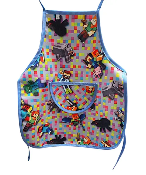 FARTUSZEK DZIECIĘCY PRZEDNI APRON MINECRAFT R.2