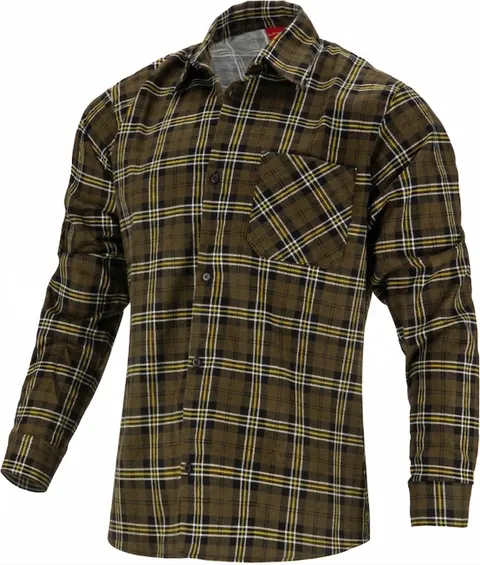 KOSZULA FLANELOWA LAHTI PRO KHAKI L41814
