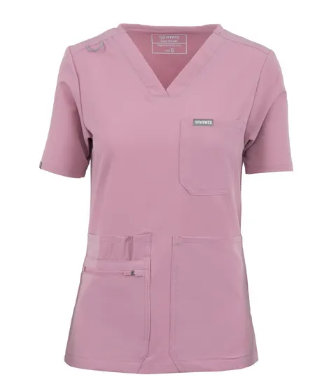 Bluza medyczna damska SCRUBS MYNTS RÓŻOWA