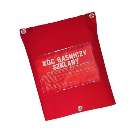 Koc gaśniczy szklany 1,2 m x 1,8 m