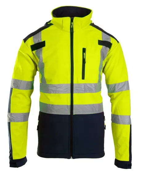 BRIXTON FLASH SOFTSHELL OSTRZEGAWCZY ŻÓŁTY BF005