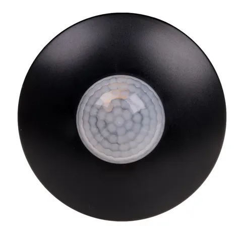 Czujnik ruchu 230VAC, 1000W, 360 stopni, czarny