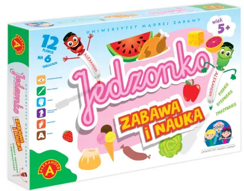 ALEXANDER UNIWERSYTET MADREJ ZABAWY- JEDZONKO