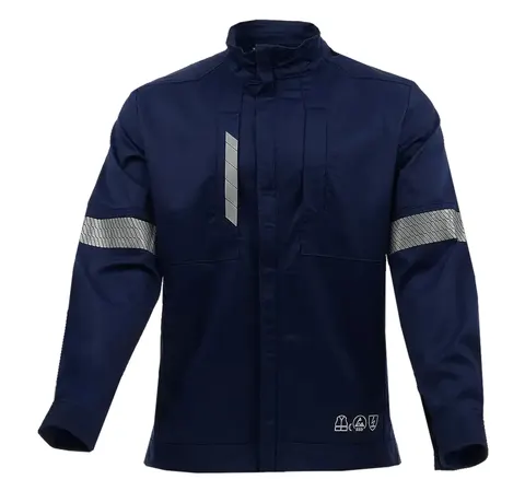 BLUZA SPAWALNICZA ROBOCZA SARA PIORUN FLEX GRANAT