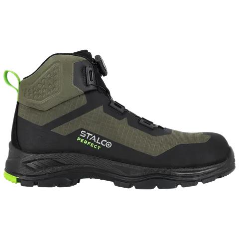 TRZEWIKI ROBOCZE BUTY OCHRONNE STALCO SPINNER HIGH S3S khaki