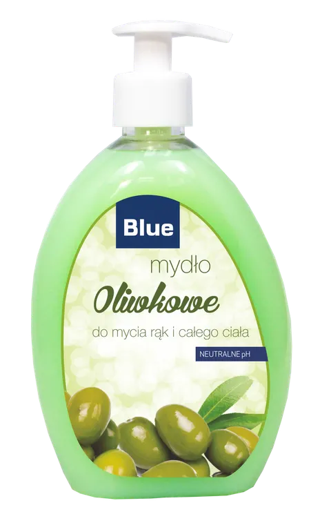 MYDŁO W PŁYNIE BLUE 500 ml Oliwkowe