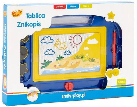 TABLICA ZNIKOPIS NIEBIESKA 1/12