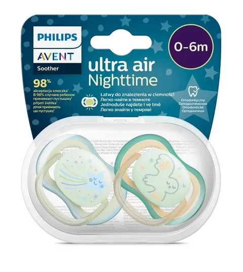 AVENT SMOCZEK USP. AIR NIGHTTIME BOY 0-6