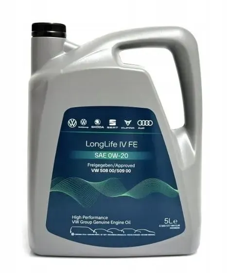 VW Longlife IV FE 0W20 508.00/509.00 5L