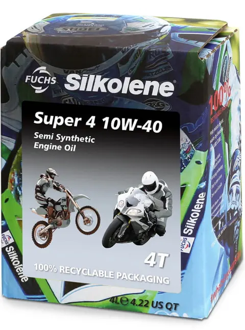 FUCHS Silkolene SUPER 4 10W40 4T 4L