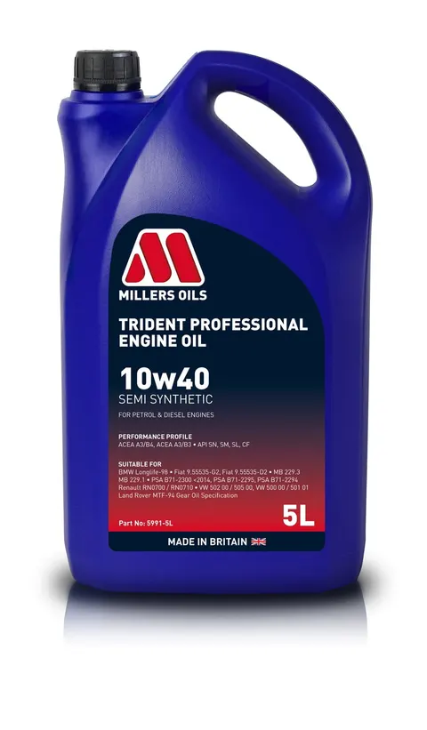 Millers TRIDENT 10w40 5L