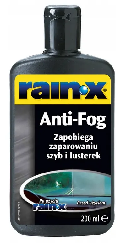 RAIN-X zapobiega parowaniu szyb i lusterek 200ml