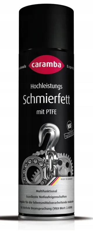 Caramba smar o podwyższonej wydajnosci PTFE 500ml NSF