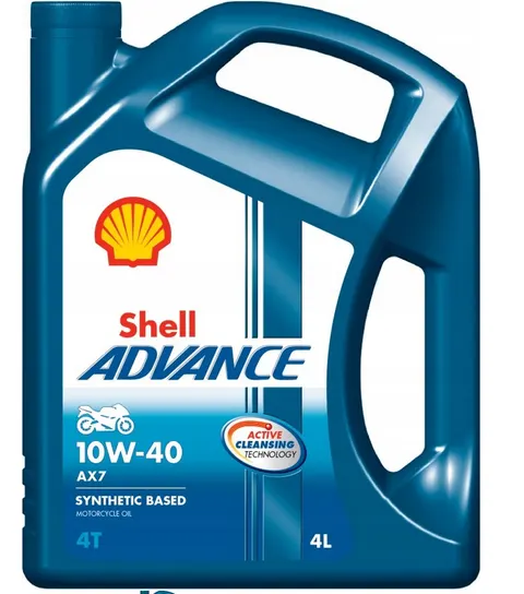 Shell Advance AX7 4T 10W40 4L