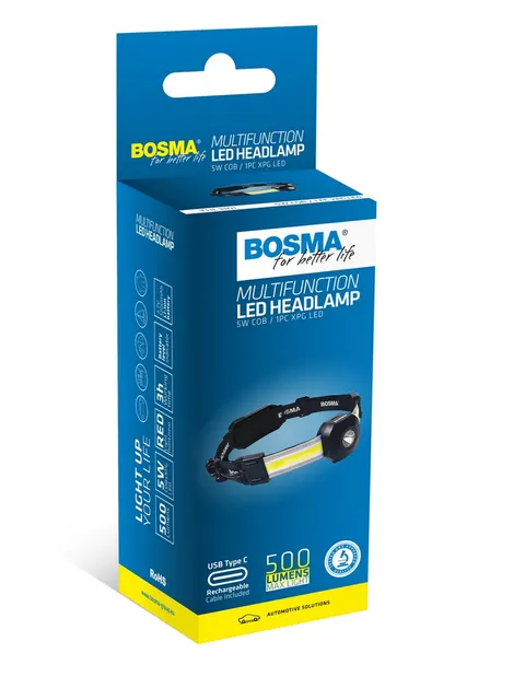Bosma latarka multifuncyjna LED 7800 500 Lm