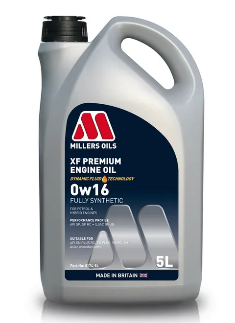 Millers XF Premium 0W16 5L 8174-5