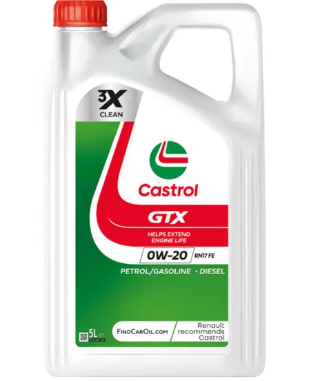 Castrol 0W20 GTXRN17 5L
