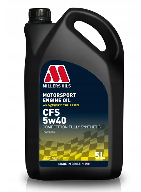 Millers 5W40 CFS 5L 7953-5