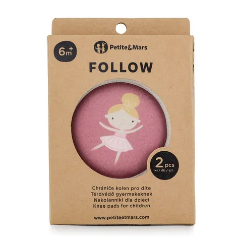 AGS Elast. nakolanniki do raczkowania 522820 ROSE