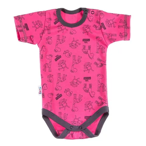 EWA BODY SAWANNA KR DZIEW DRUK RÓŻ 074