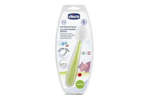 CHICCO LYZECZKA SILIKONOWA ZIEL