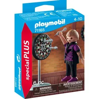 PLAYMOBIL GRACZ W DARTA 71165