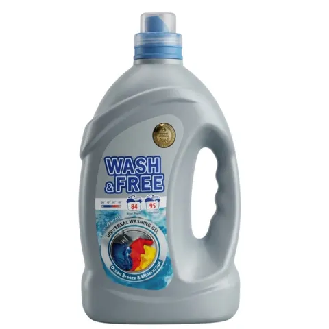 WASH&FREE Żel do prania UNIWERSALNY OCEAN 95 prań, 4000 g