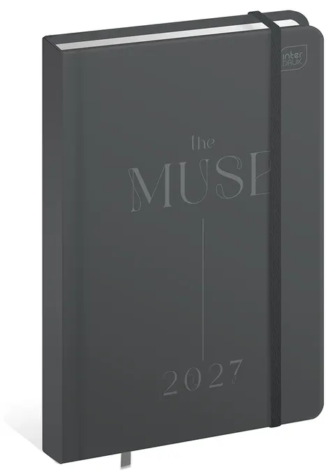 Kalendarz Książkowy 2027 B6 192 Mat+UV "Muse" Interdruk