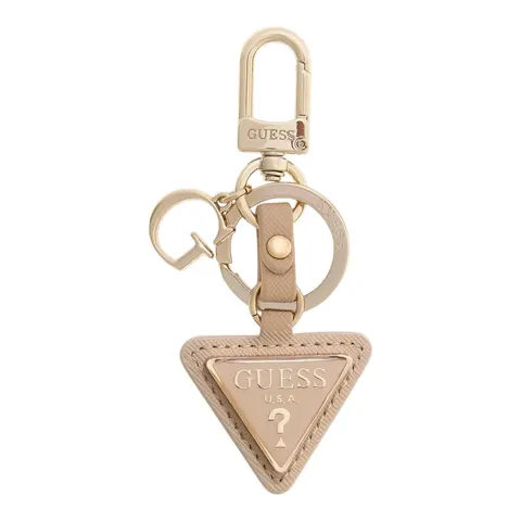 GUESS BRELOCZEK DAMSKI GILDA KEYRING BEŻOWY RW7570P6301 BEI