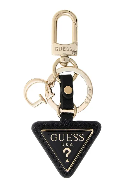 GUESS BRELOCZEK DAMSKI GUESS GILDA KEYRING CZARNY RW7570P6301 BLA