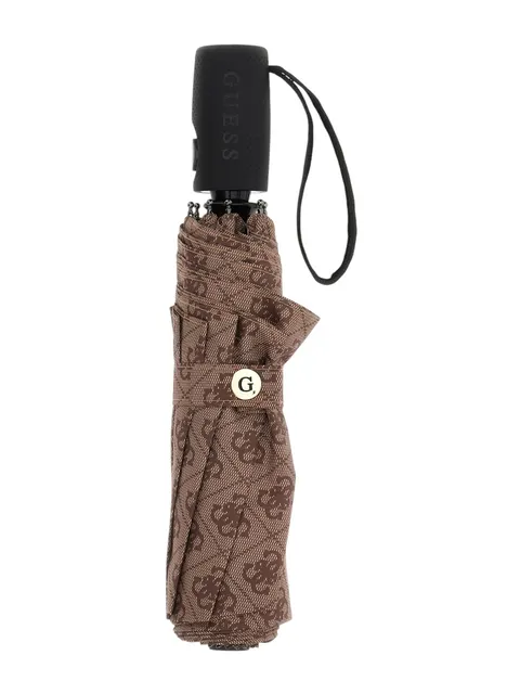 GUESS PARASOL OPEN-CLOSE UMBRELLA BRĄZOWY AW5387POL01 LTL